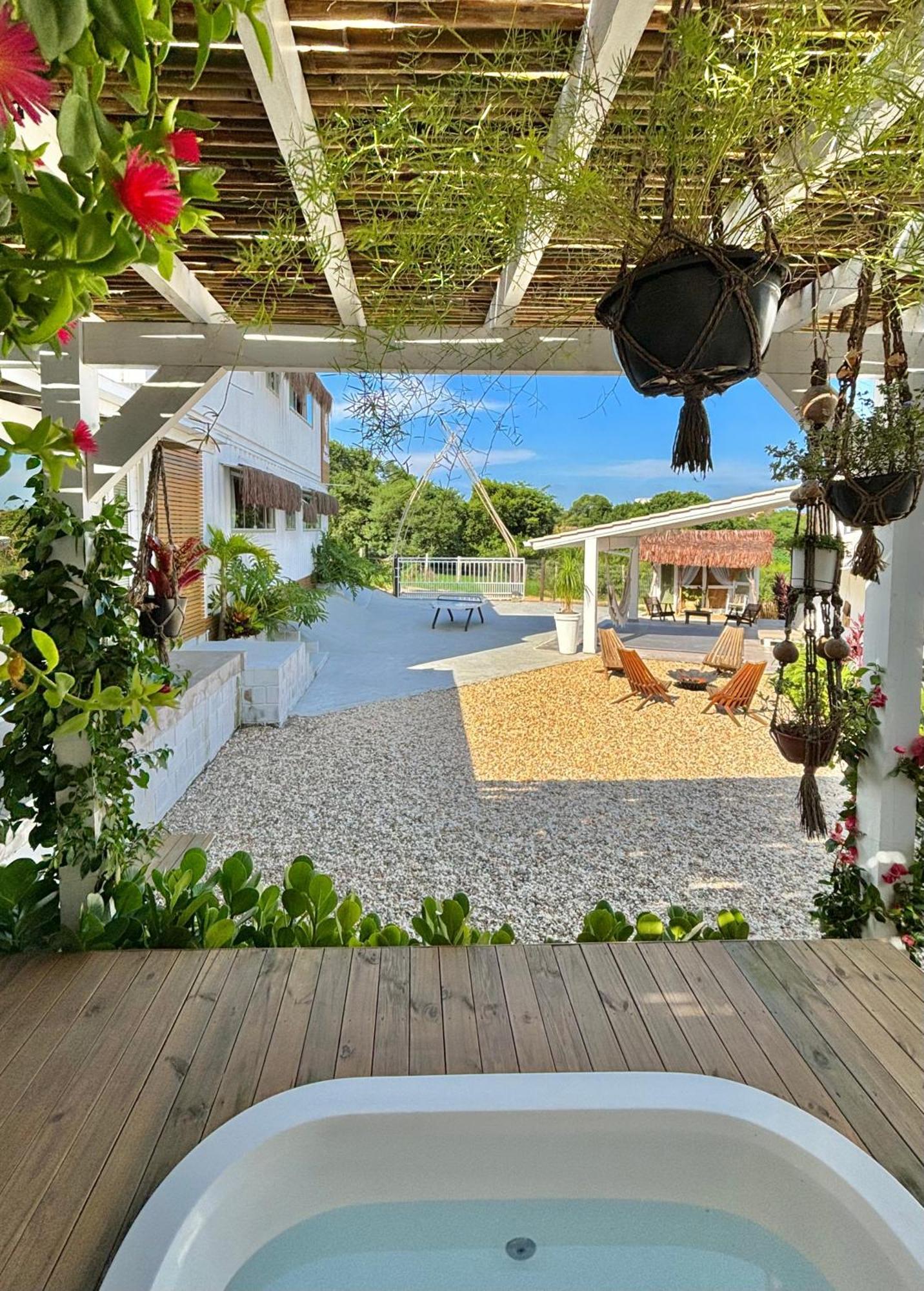 Pousada Maria Parafina Praia Do Rosa إيمبيتوبا المظهر الخارجي الصورة